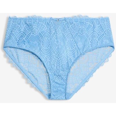 bonprix Maxislip aus zarter Spitzeblau 40Damen bonprix Maxislip aus zarter Spitzeblau 40Damen