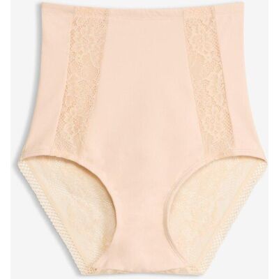 bonprix Medium Shape Panty mit Spitzebeige 36Damen bonprix Medium Shape Panty mit Spitzebeige 36Damen