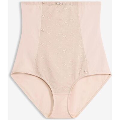 bonprix Strong Highwaist Shape Slip mit Baumwolle und Stickereibeige 42Damen bonprix Strong Highwaist Shape Slip mit Baumwolle und Stickereibeige 42Damen