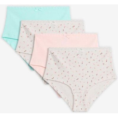 bonprix Maxipanty aus weicher Baumwollrippe (4er Pack)weiß 36Damen bonprix Maxipanty aus weicher Baumwollrippe (4er Pack)weiß 36Damen
