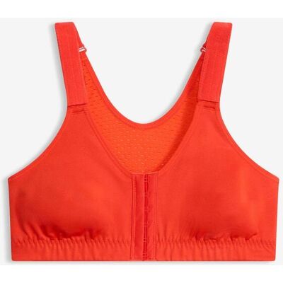 bonprix Vorderverschluss-Sport-BH mit mittlerem Haltrot 95Damen bonprix Vorderverschluss-Sport-BH mit mittlerem Haltrot 95Damen
