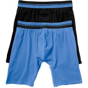 bonprix Lange Boxershorts eng mit Baumwolle (2er Pack)blau 6Herren bonprix Lange Boxershorts eng mit Baumwolle (2er Pack)blau 6Herren
