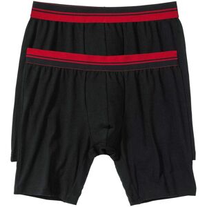 bonprix Lange Boxershorts eng mit Baumwolle (2er Pack)schwarz 8Herren bonprix Lange Boxershorts eng mit Baumwolle (2er Pack)schwarz 8Herren