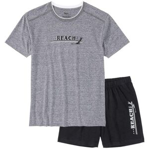 bonprix Shorty mit weicher Baumwollegrau 52Herren bonprix Shorty mit weicher Baumwollegrau 52Herren