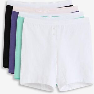 bonprix Mittellange Damen Boxer mit Bio-Baumwolle (4er Pack)blau 44Damen bonprix Mittellange Damen Boxer mit Bio-Baumwolle (4er Pack)blau 44Damen