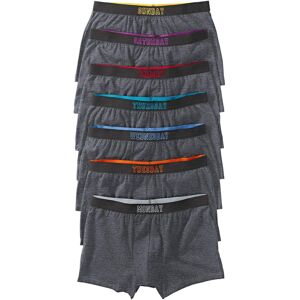 bonprix Boxershorts eng mit Baumwolle (7er Pack)grau 8Herren bonprix Boxershorts eng mit Baumwolle (7er Pack)grau 8Herren