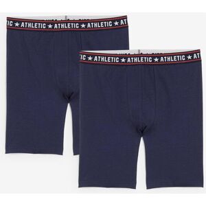 bonprix Midi Boxershorts eng mit Baumwolle (2er Pack)blau 5Herren bonprix Midi Boxershorts eng mit Baumwolle (2er Pack)blau 5Herren