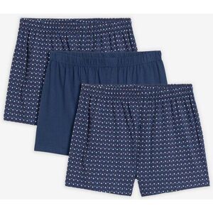 bonprix Boxershorts weit mit Baumwolle (3er Pack)blau 10Herren bonprix Boxershorts weit mit Baumwolle (3er Pack)blau 10Herren