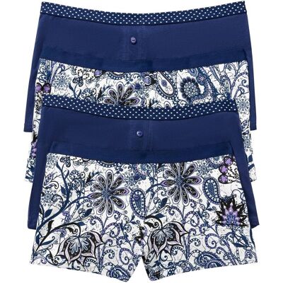 bonprix Damen Boxer (4er Pack)weiß 48Damen bonprix Damen Boxer (4er Pack)weiß 48Damen