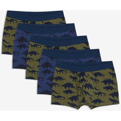 bonprix Boxershorts mit weicher Baumwolle (5er-Pack)blau 140Knaben bonprix Boxershorts mit weicher Baumwolle (5er-Pack)blau 140Knaben