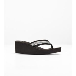 bonprix Keilpantoletten mit Paillettenschwarz 40Damen bonprix Keilpantoletten mit Paillettenschwarz 40Damen