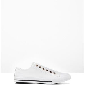 bonprix Slip-In-Sneaker aus Baumwoll-Canvasweiß 37false bonprix Slip-In-Sneaker aus Baumwoll-Canvasweiß 37false