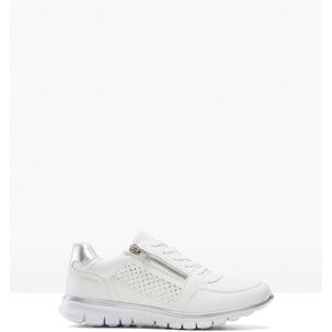 bonprix Sneaker mit Reißverschlussweiß 36Damen bonprix Sneaker mit Reißverschlussweiß 36Damen