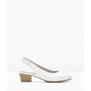 bonprix Jana Komfort-Slingpumps in bequemer Weiteweiß 37Damen bonprix Jana Komfort-Slingpumps in bequemer Weiteweiß 37Damen