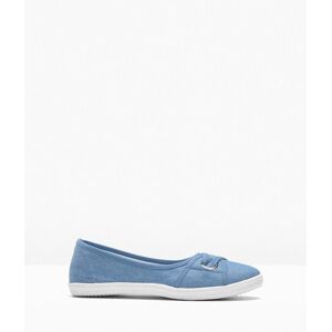 bonprix Ballerinas aus Baumwoll-Canvasblau 42Damen bonprix Ballerinas aus Baumwoll-Canvasblau 42Damen