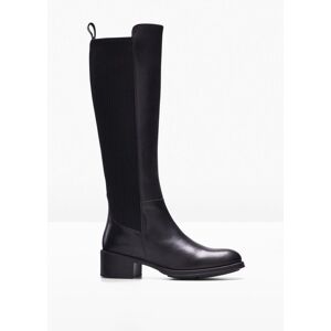 bonprix Stiefel aus Lederschwarz 43Damen bonprix Stiefel aus Lederschwarz 43Damen