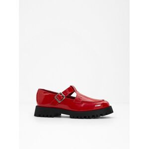 bonprix Chunky Loafer mit Cut-Outsrot 38Damen bonprix Chunky Loafer mit Cut-Outsrot 38Damen