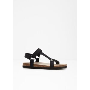 bonprix Sandalen mit leicht geformtem Fußbettschwarz 42Damen bonprix Sandalen mit leicht geformtem Fußbettschwarz 42Damen