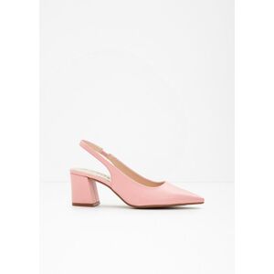 bonprix Slingpumps mit Blockabsatzrosa 37Damen bonprix Slingpumps mit Blockabsatzrosa 37Damen