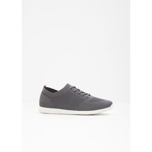 bonprix Komfort-Sneaker aus Soft-Materialgrau 44Herren bonprix Komfort-Sneaker aus Soft-Materialgrau 44Herren