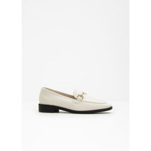 bonprix Loafer mit Schnalleweiß 37Damen bonprix Loafer mit Schnalleweiß 37Damen