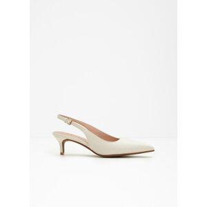 bonprix Slingpumps mit schmalem Absatzweiß 41Damen bonprix Slingpumps mit schmalem Absatzweiß 41Damen