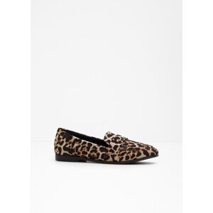 bonprix Loafer im Animallookbeige 37Damen bonprix Loafer im Animallookbeige 37Damen