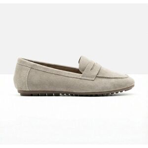 bonprix Loafer aus Velourslederbeige 42Damen bonprix Loafer aus Velourslederbeige 42Damen