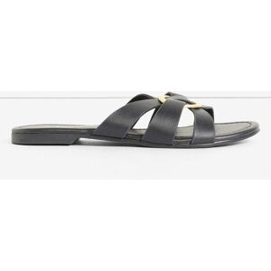 bonprix Pantoletten mit dekorativem Ringschwarz 41Damen bonprix Pantoletten mit dekorativem Ringschwarz 41Damen