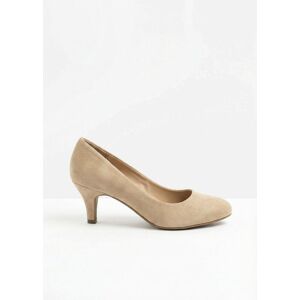 bonprix Pumps mit schmalem Absatzbeige 37Damen bonprix Pumps mit schmalem Absatzbeige 37Damen