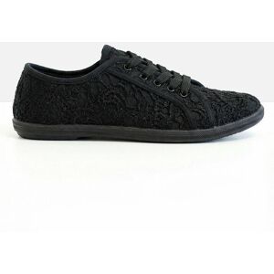 bonprix Sneaker mit Spitzeschwarz 39Damen bonprix Sneaker mit Spitzeschwarz 39Damen
