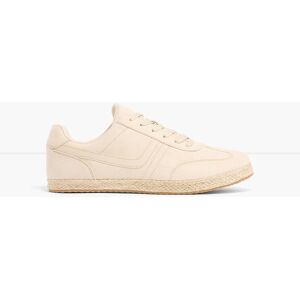 bonprix Sneaker mit Sohle in Bastoptikbeige 39Damen bonprix Sneaker mit Sohle in Bastoptikbeige 39Damen