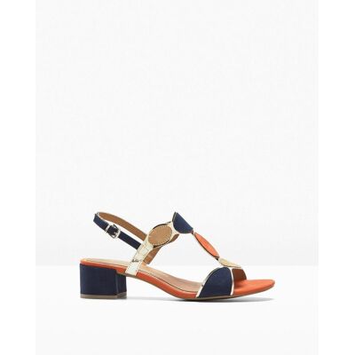 bonprix Marco Tozzi Sandaletten mit Blockabsatzblau 36Damen bonprix Marco Tozzi Sandaletten mit Blockabsatzblau 36Damen