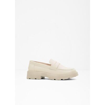 bonprix Chunky Loafer mit leichter Sohlebeige 42Damen bonprix Chunky Loafer mit leichter Sohlebeige 42Damen
