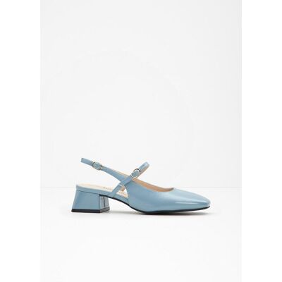 bonprix Slingpumps mit Riemchenblau 36Damen bonprix Slingpumps mit Riemchenblau 36Damen
