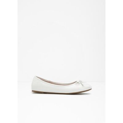 bonprix Ballerinas mit Schleifeweiß 41Damen bonprix Ballerinas mit Schleifeweiß 41Damen