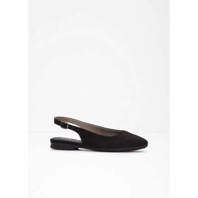 bonprix Jana Komfort-Sling-Ballerinas in bequemer Weiteschwarz 42Damen bonprix Jana Komfort-Sling-Ballerinas in bequemer Weiteschwarz 42Damen