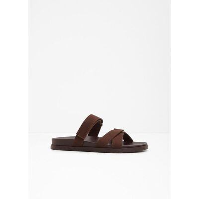 bonprix Pantoletten mit verstellbarem Riemenbraun 40Damen bonprix Pantoletten mit verstellbarem Riemenbraun 40Damen