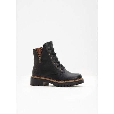 bonprix Gefütterte Rieker Schnür-Bootsschwarz 37Damen bonprix Gefütterte Rieker Schnür-Bootsschwarz 37Damen