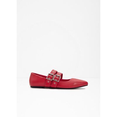 bonprix Mary-Janes mit gepolsterter Innensohlerot 38Damen bonprix Mary-Janes mit gepolsterter Innensohlerot 38Damen