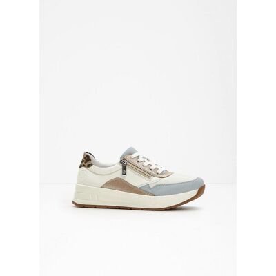 bonprix Rieker Komfort-Plateau-Sneaker in bequemer Weiteweiß 38Damen bonprix Rieker Komfort-Plateau-Sneaker in bequemer Weiteweiß 38Damen