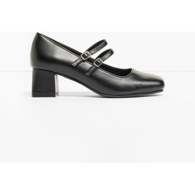 bonprix Spangenpumps mit Riemchenschwarz 38Damen bonprix Spangenpumps mit Riemchenschwarz 38Damen
