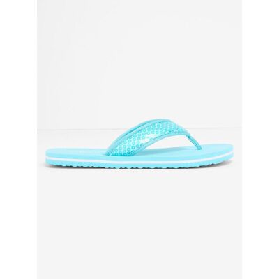 bonprix Zehenstegpantoletten mit Paillettenblau 36Damen bonprix Zehenstegpantoletten mit Paillettenblau 36Damen