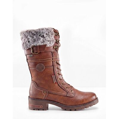 bonprix Mustang Schnürbootsbraun 38Damen bonprix Mustang Schnürbootsbraun 38Damen