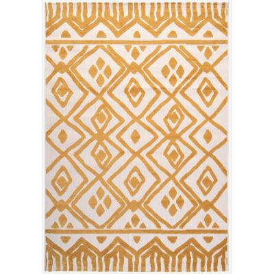 bonprix In- und Outdoor Teppich mit graphischer Musterunggold 2 (80/150 cm)false bonprix In- und Outdoor Teppich mit graphischer Musterunggold 2 (80/150 cm)false