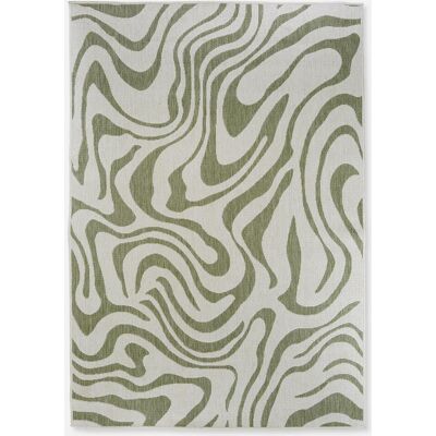 bonprix In-und Outdoor Teppich mit graphischer Musterunggrün 2 (80/150 cm)false bonprix In-und Outdoor Teppich mit graphischer Musterunggrün 2 (80/150 cm)false