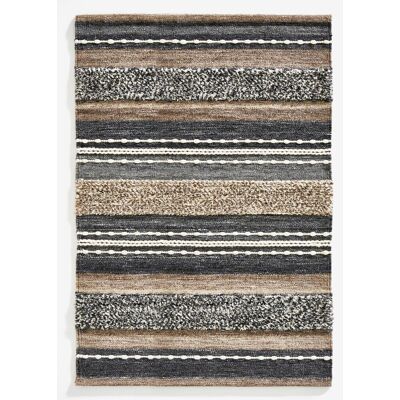 bonprix Kelim-Teppich mit Hoch-Tiefstrukturgrau 1 (60/90 cm)false bonprix Kelim-Teppich mit Hoch-Tiefstrukturgrau 1 (60/90 cm)false