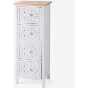 bonprix Schrank stehend mit Ornamentweiß false bonprix Schrank stehend mit Ornamentweiß false