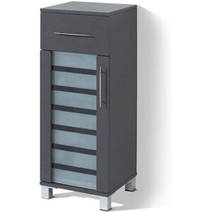 bonprix Badezimmer Schrank stehendgrau false bonprix Badezimmer Schrank stehendgrau false
