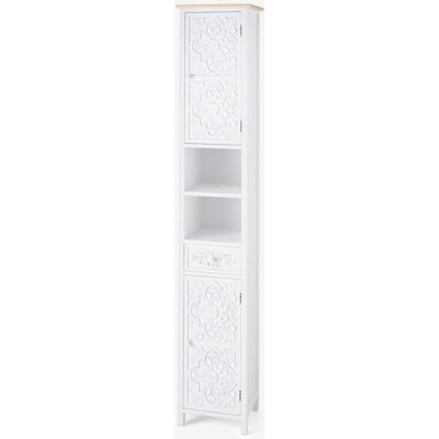 bonprix Hochschrank mit Ornamentweiß false bonprix Hochschrank mit Ornamentweiß false